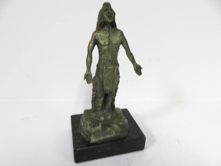 Sculpture of Native American