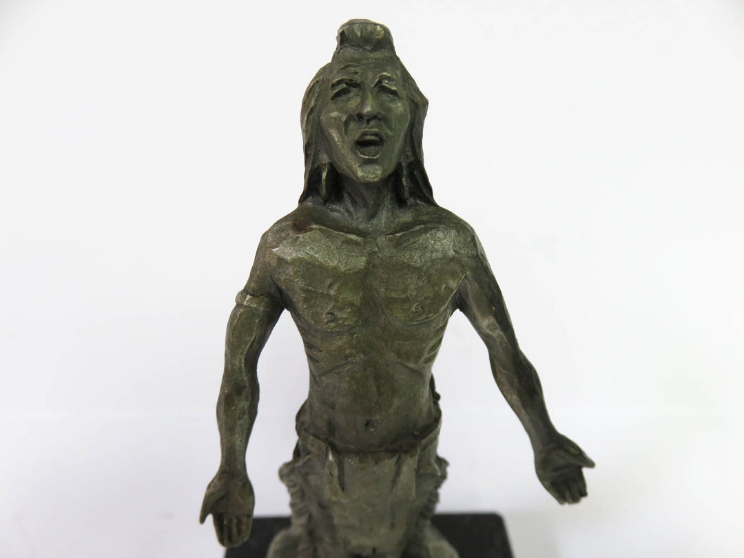 Sculpture of Native American
