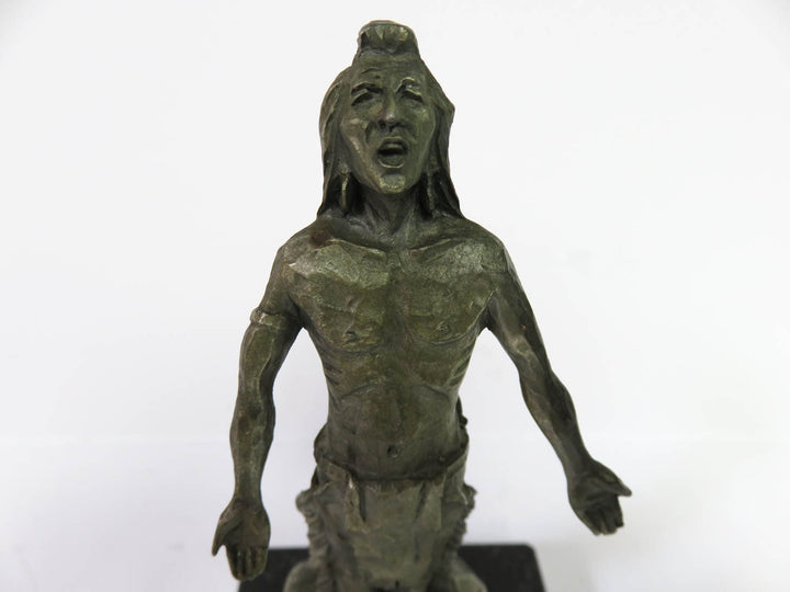 Sculpture of Native American
