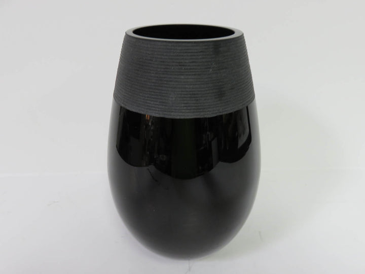 Crate & Barrel Noir Vase