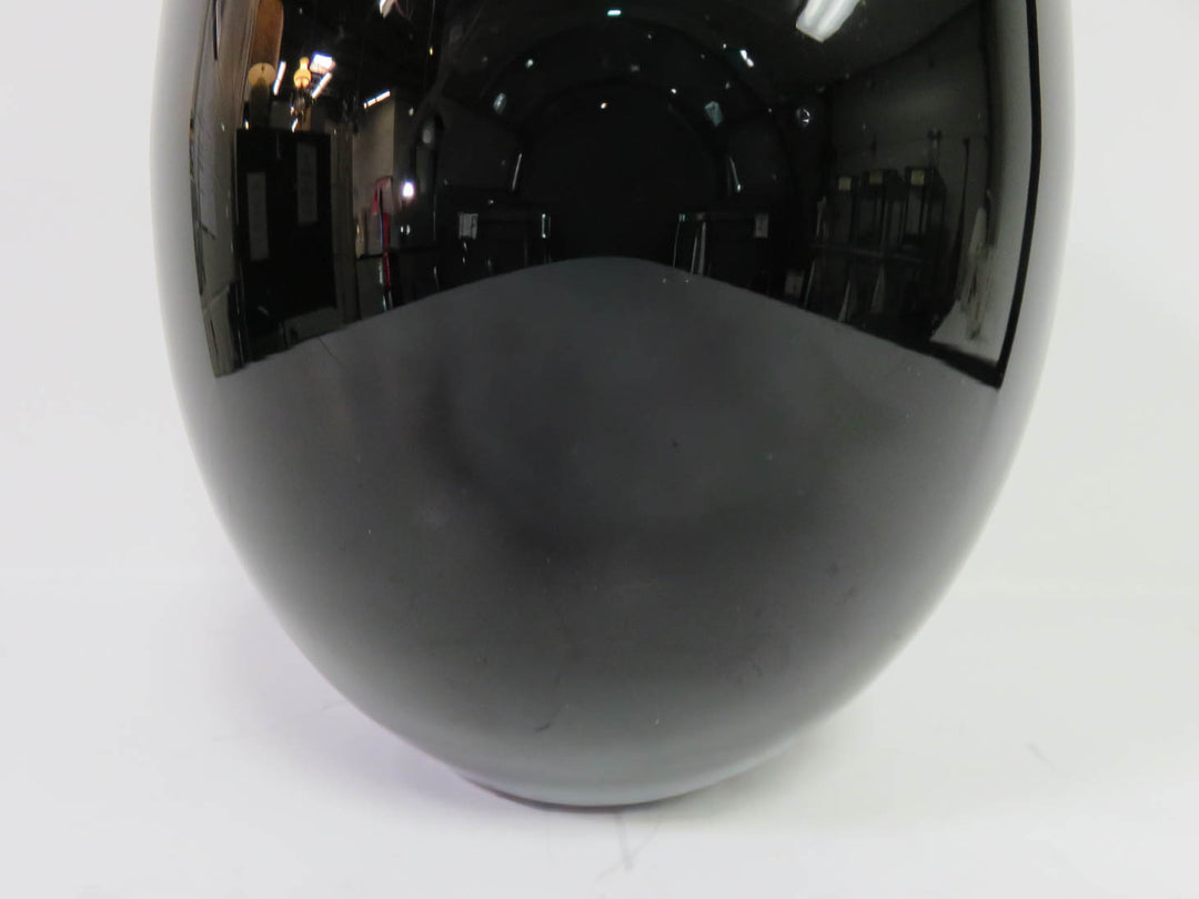 Crate & Barrel Noir Vase