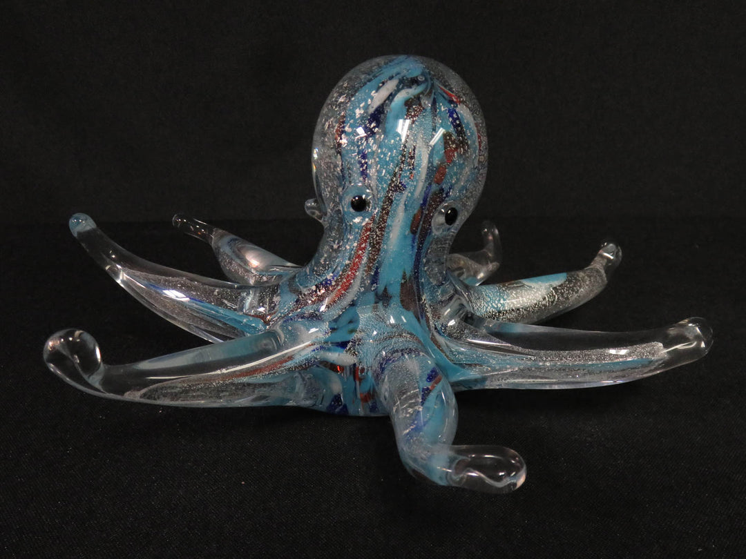 Murano-Style Art Glass Octopus