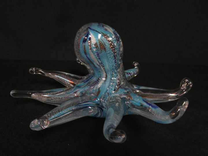 Murano-Style Art Glass Octopus