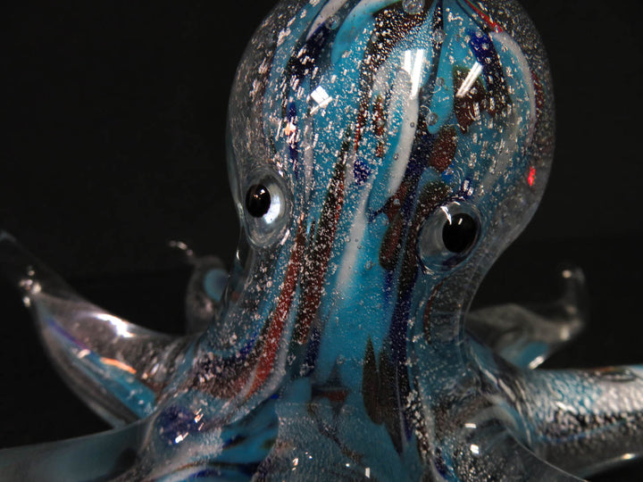 Murano-Style Art Glass Octopus