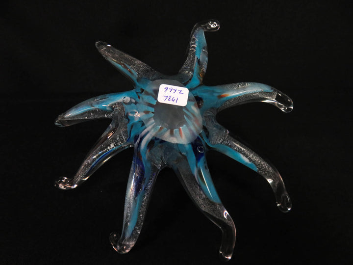 Murano-Style Art Glass Octopus