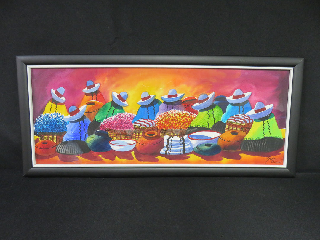 Ecuadorian Folk Art Print