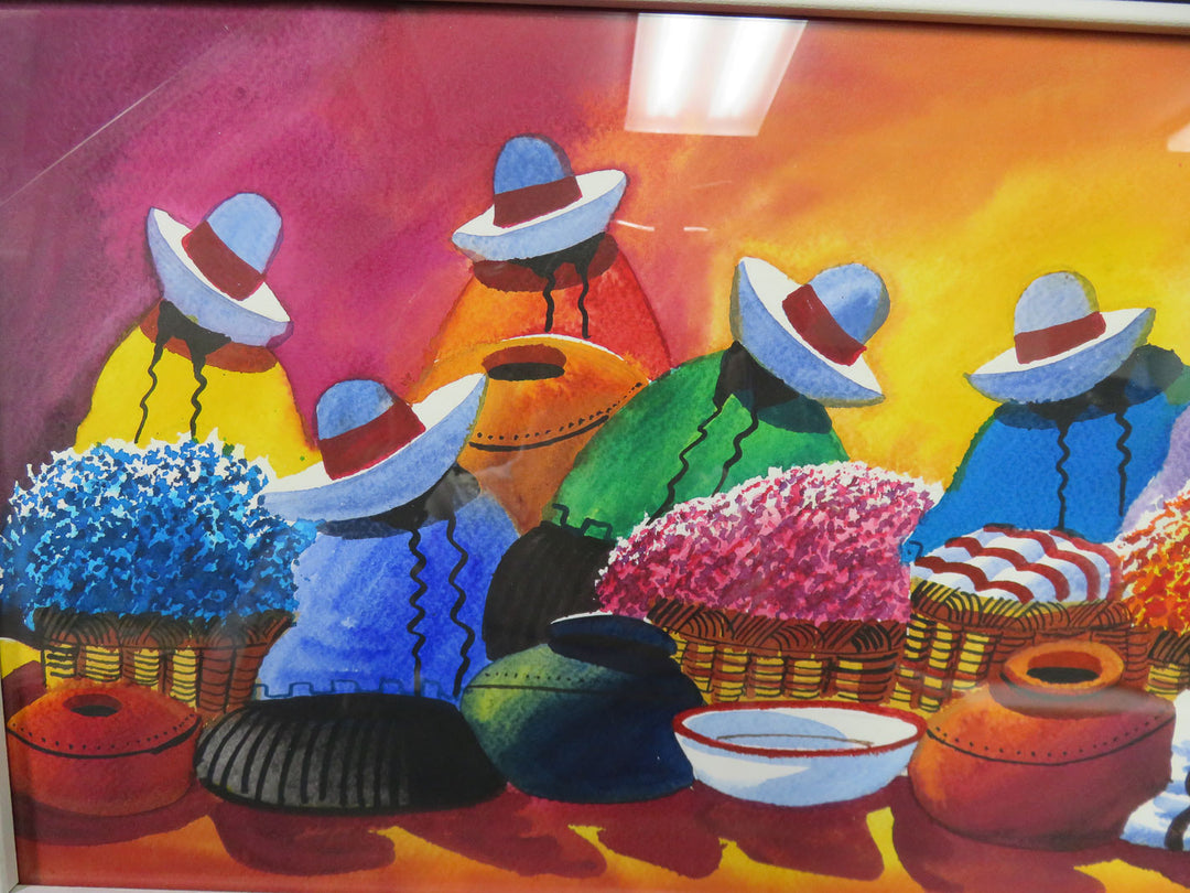 Ecuadorian Folk Art Print