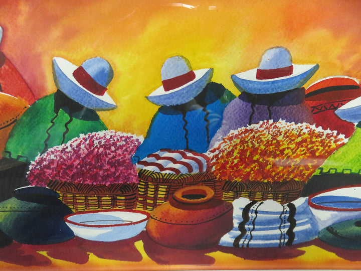 Ecuadorian Folk Art Print