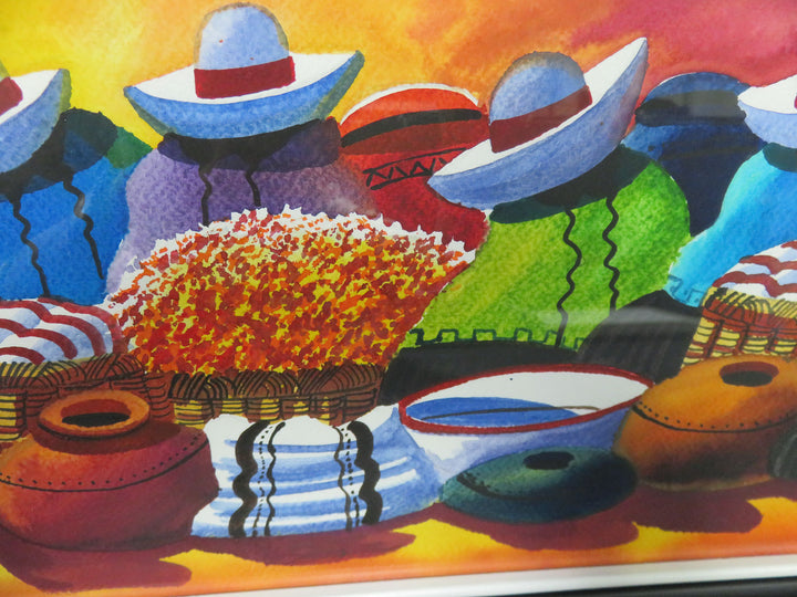 Ecuadorian Folk Art Print
