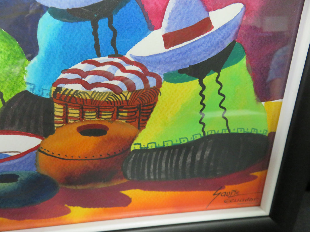 Ecuadorian Folk Art Print