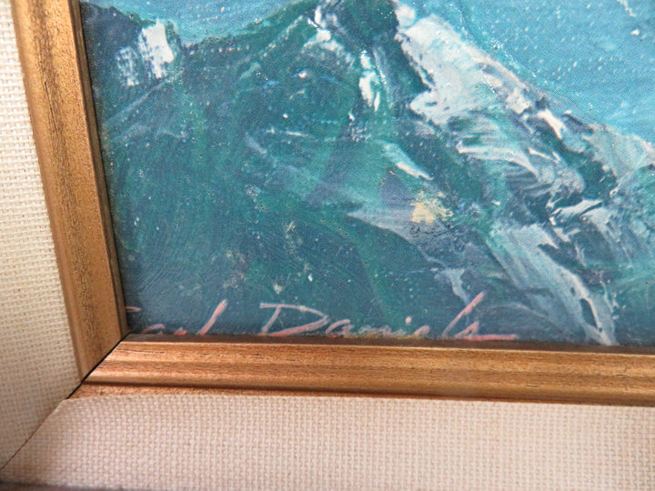 Original Earl Daniels Oil Painting