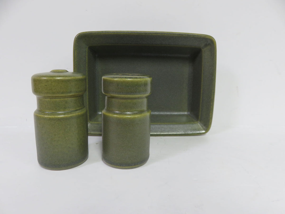 Wedgwood Salt, Pepper and Butter Dish