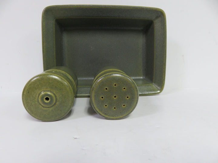 Wedgwood Salt, Pepper and Butter Dish
