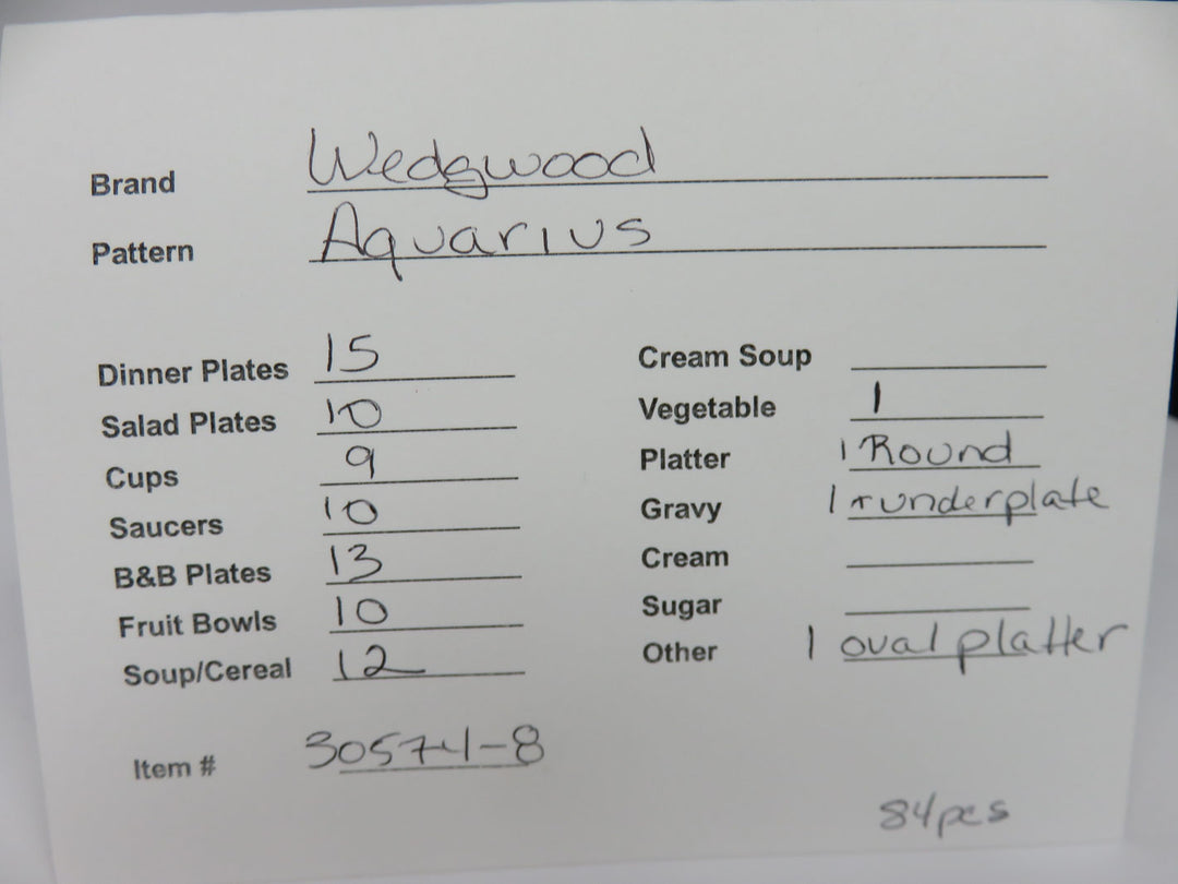 MCM Wedgwood Dish Set