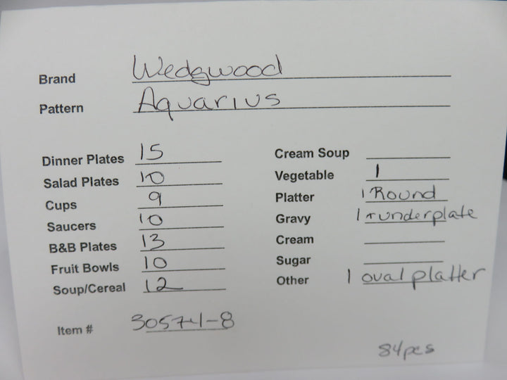 MCM Wedgwood Dish Set