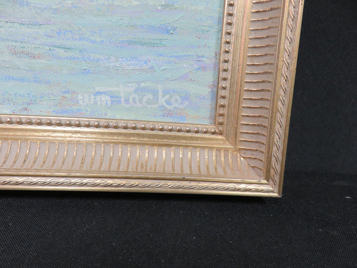 Sail Boat Oil Painting - Original