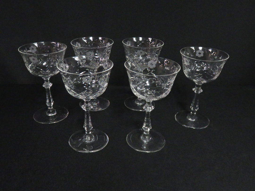 Crystal Sherbet Goblets