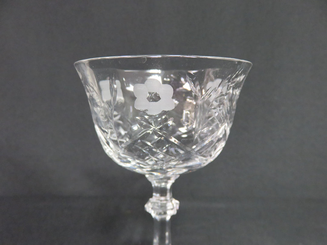 Crystal Sherbet Goblets