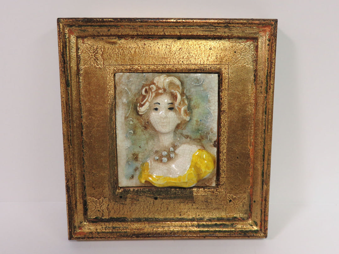 Framed Ceramic Tile Artwork
