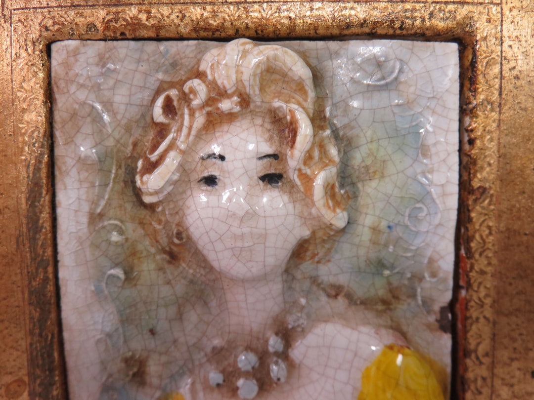 Framed Ceramic Tile Artwork