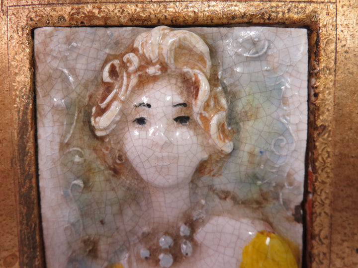 Framed Ceramic Tile Artwork