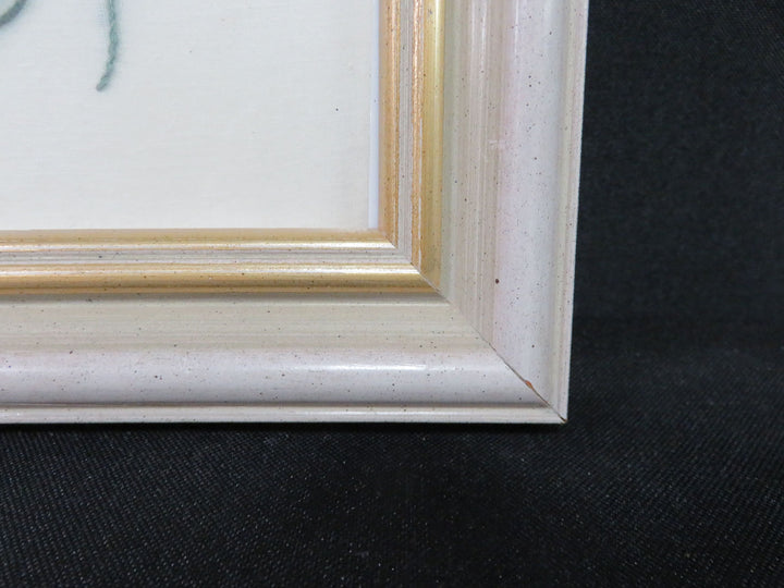 Framed Floral Embroidery