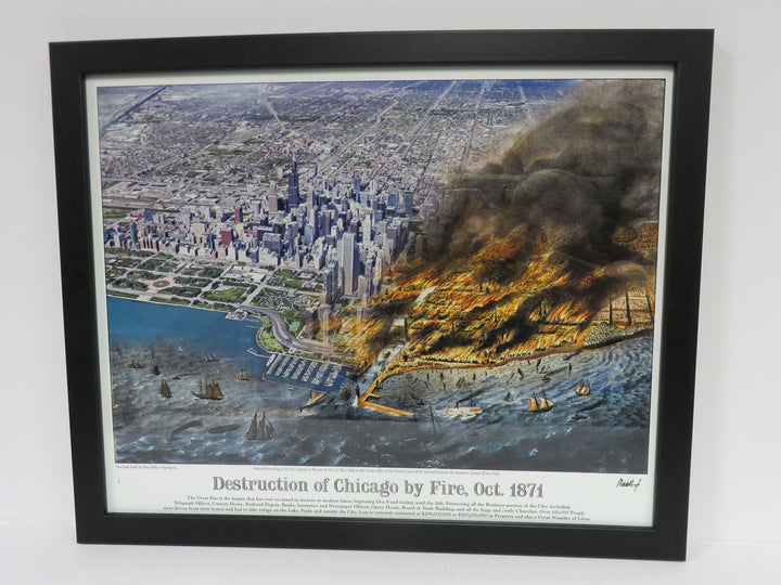 Mark Hersch Chicago Fire Print