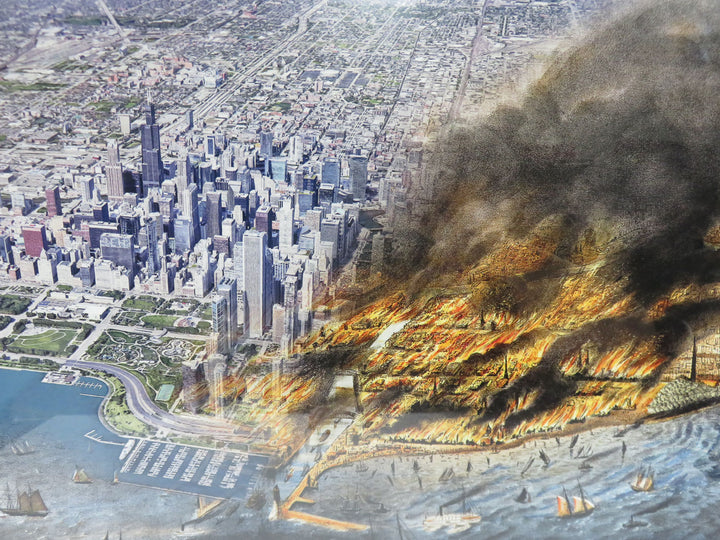Mark Hersch Chicago Fire Print