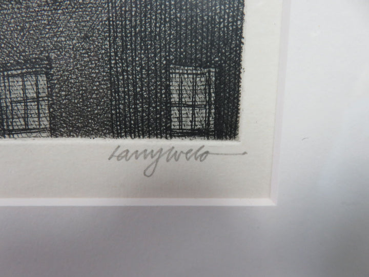 Curiousity and the Cat Print