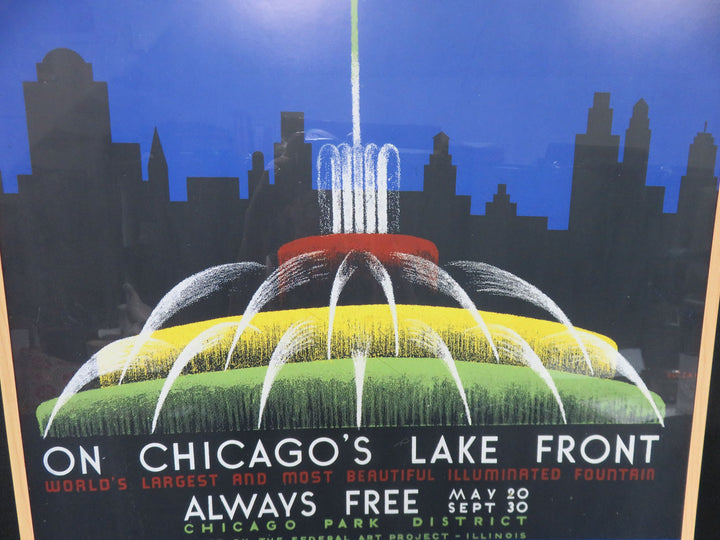 Buckingham Fountain Artwork