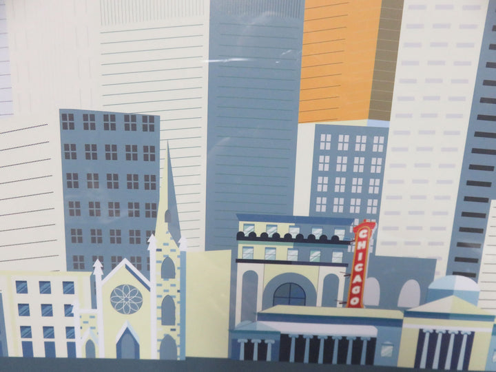 Chicago Skyline Artwork