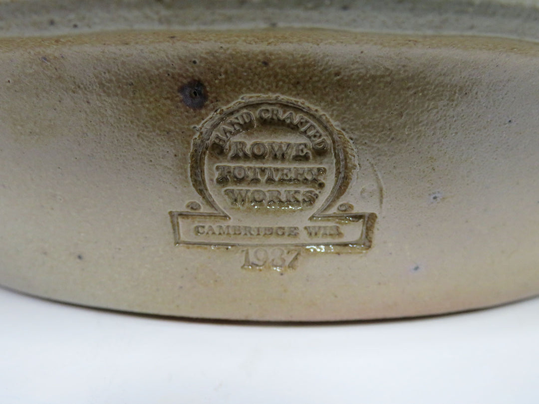 Rowe Pottery Pie Plate