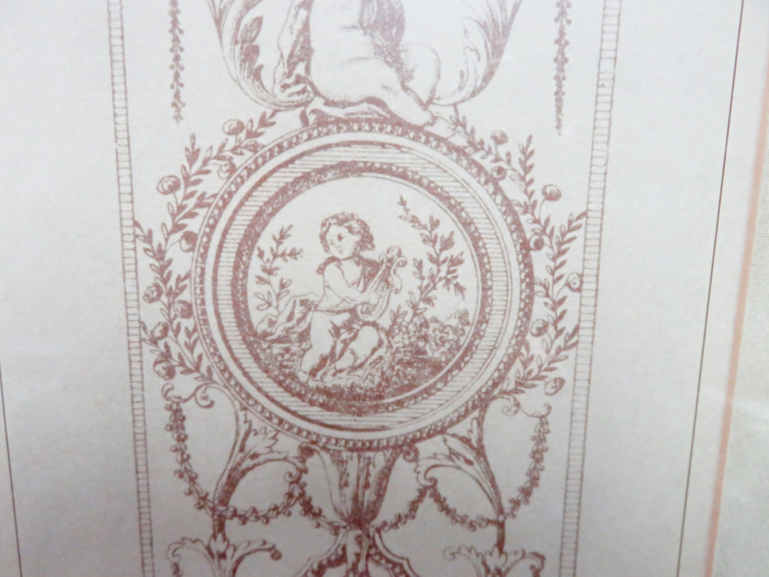 French Architectural Panel Print