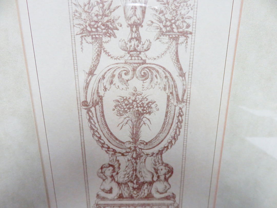 French Architectural Panel Print