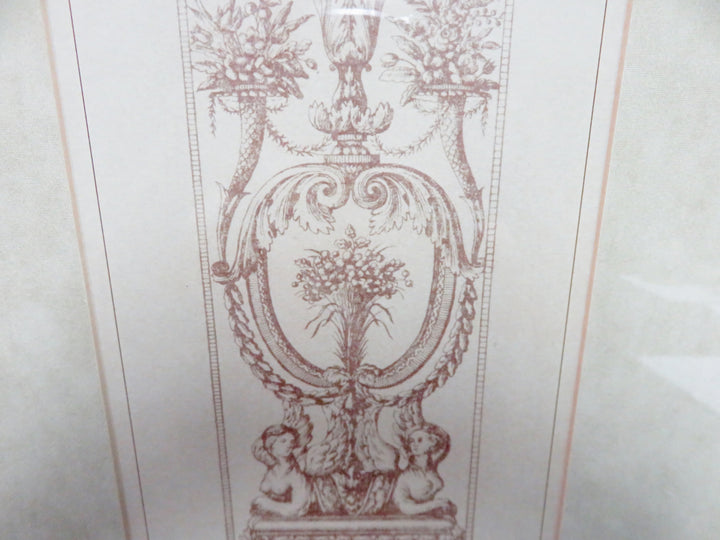 French Architectural Panel Print