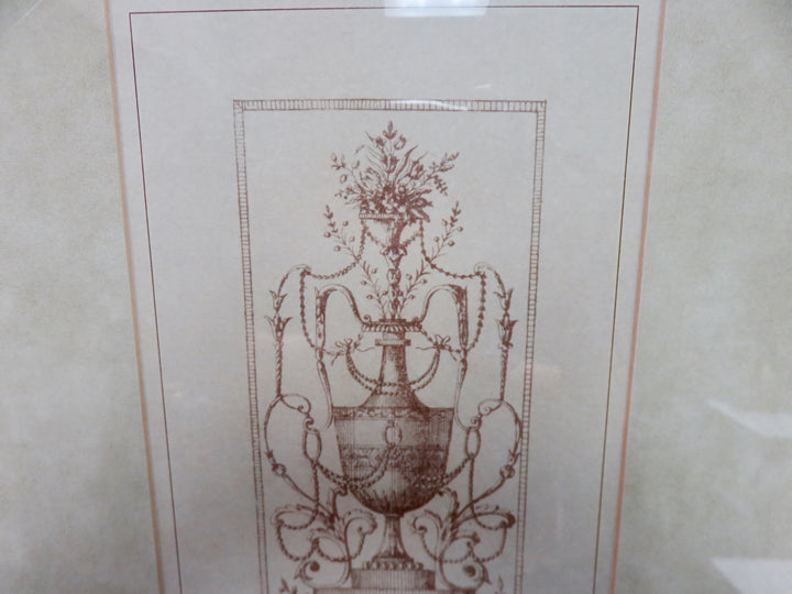 French Architectural Panel Print