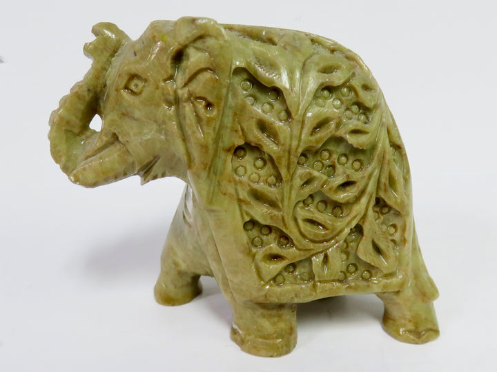 Soap Stone Elephant Figurine