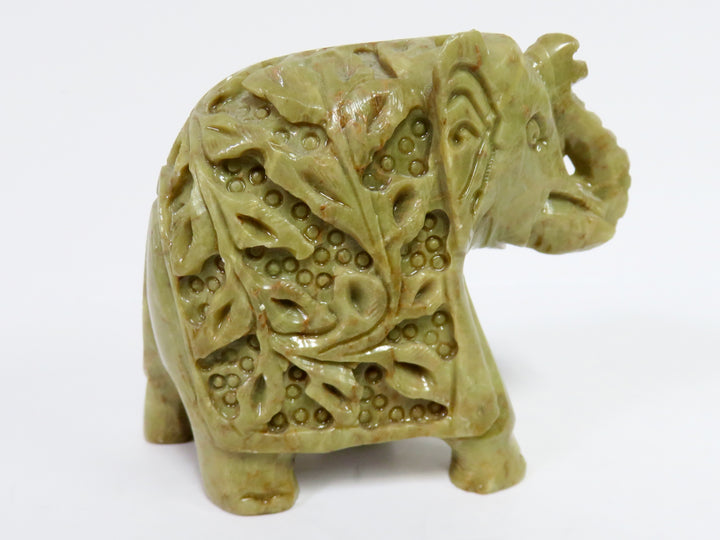 Soap Stone Elephant Figurine