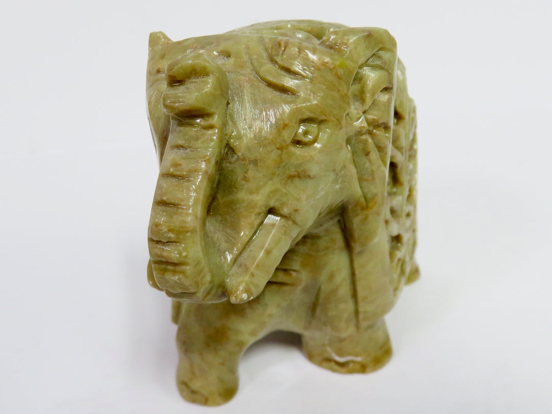 Soap Stone Elephant Figurine