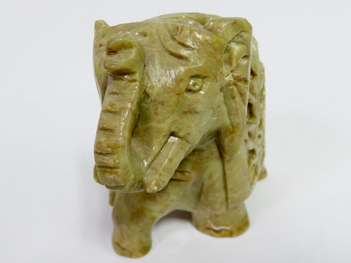 Soap Stone Elephant Figurine