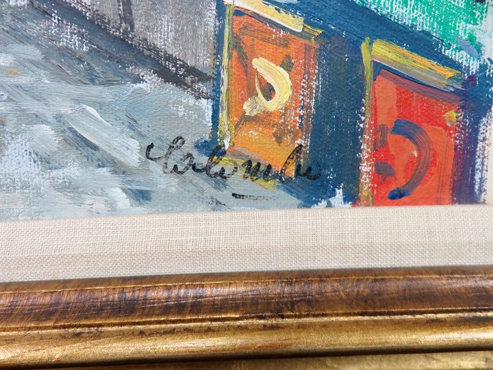 Original Oil Painting of Paris
