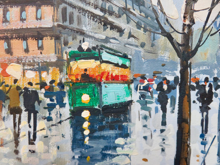 Original Oil Painting of Paris