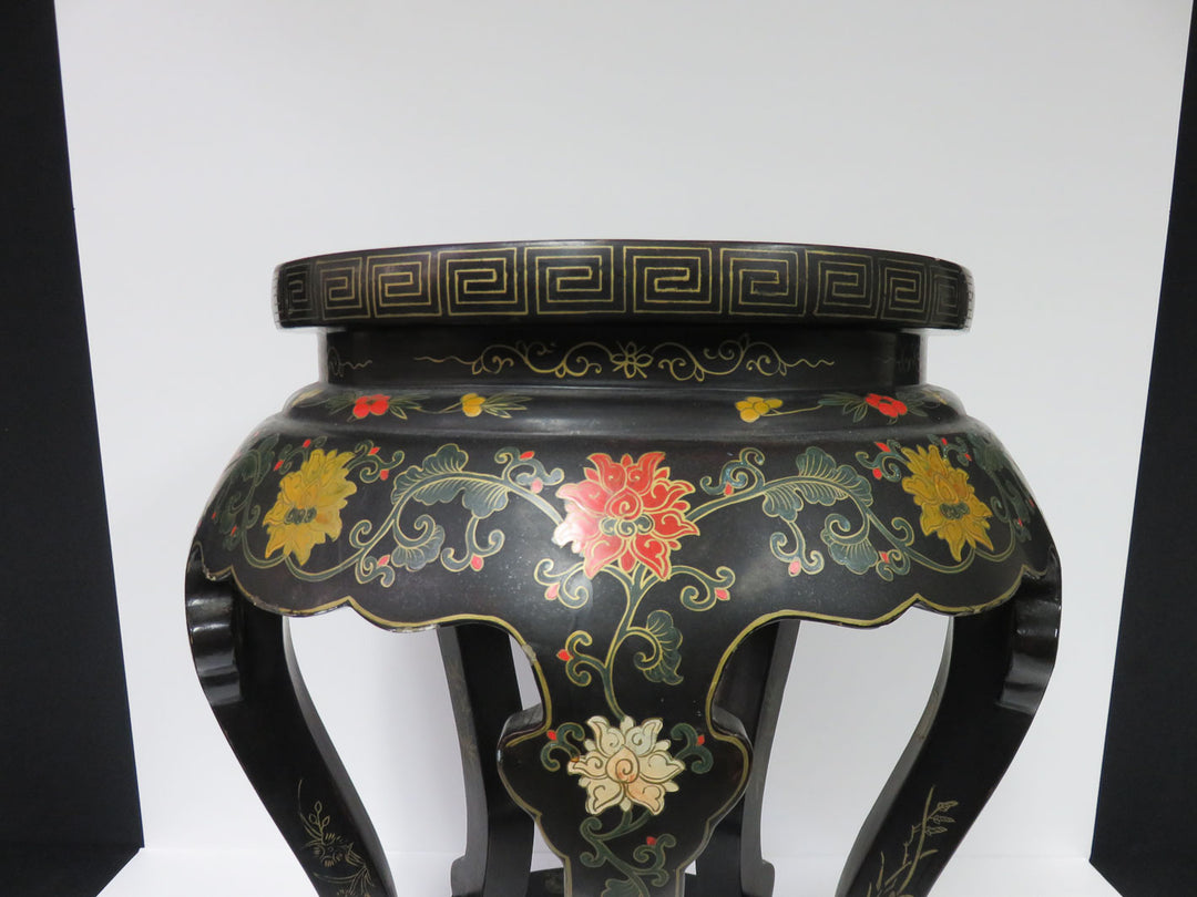 Cloisonne Topped Garden Seat