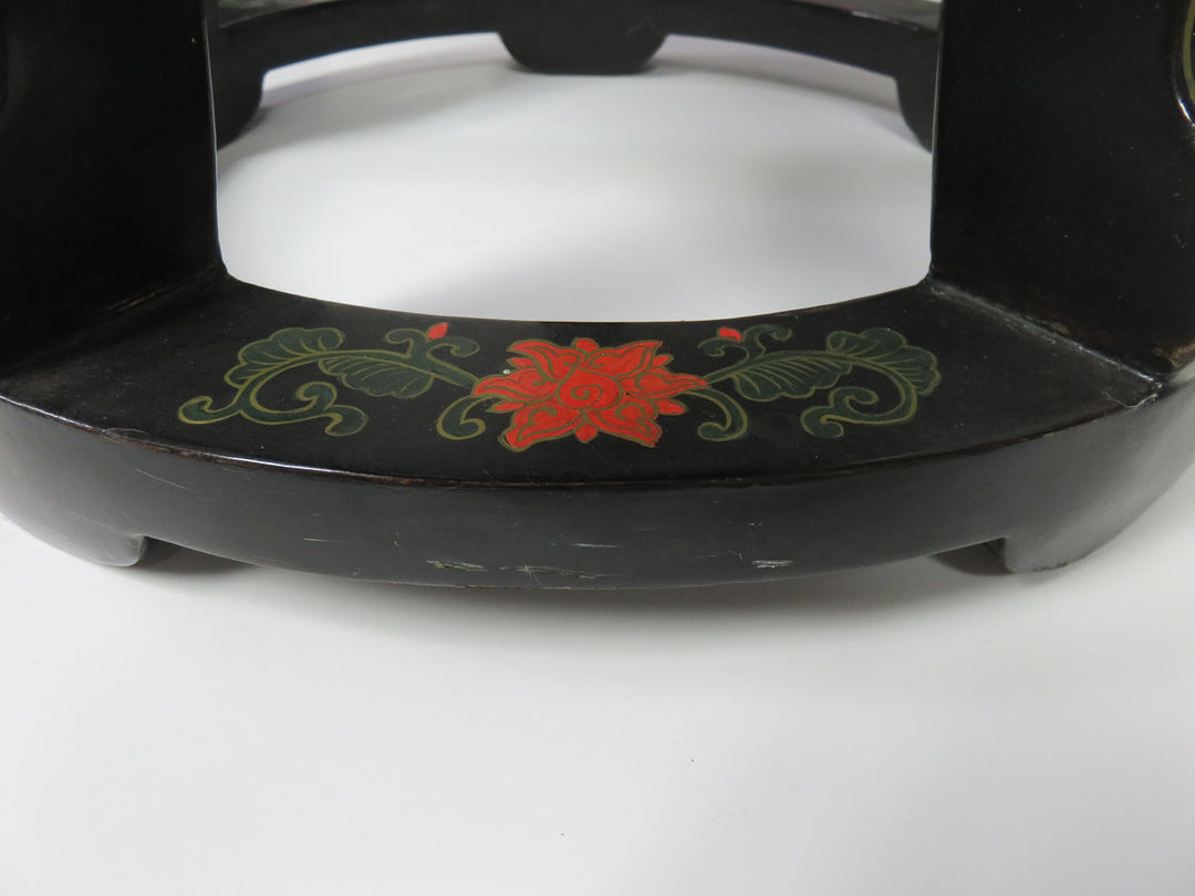 Cloisonne Topped Garden Seat