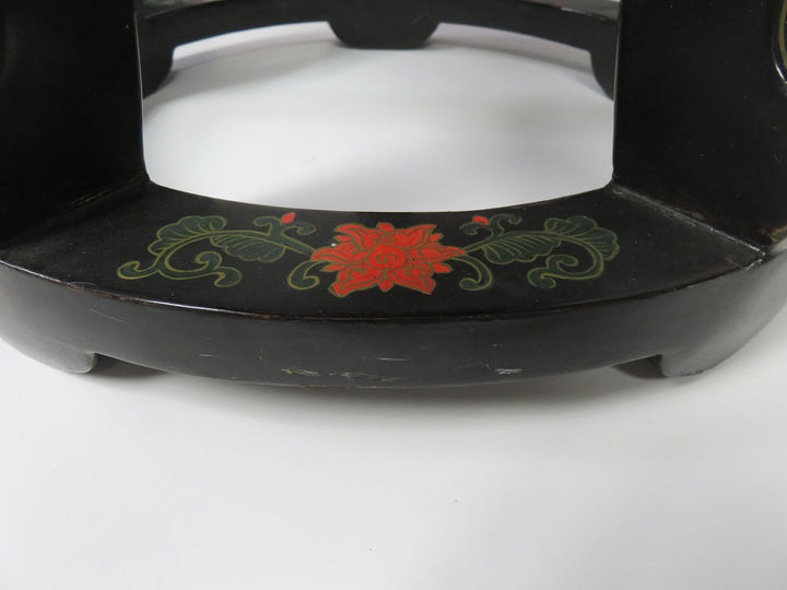 Cloisonne Topped Garden Seat
