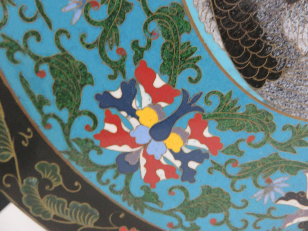 Cloisonne Topped Garden Seat