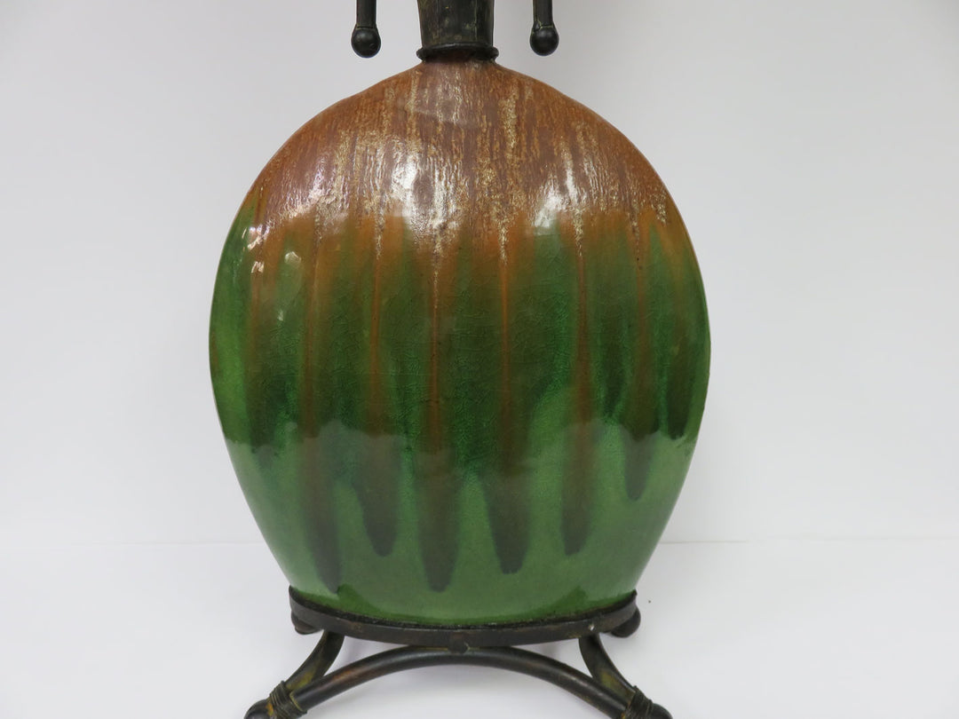 Oblong Vase with Handles