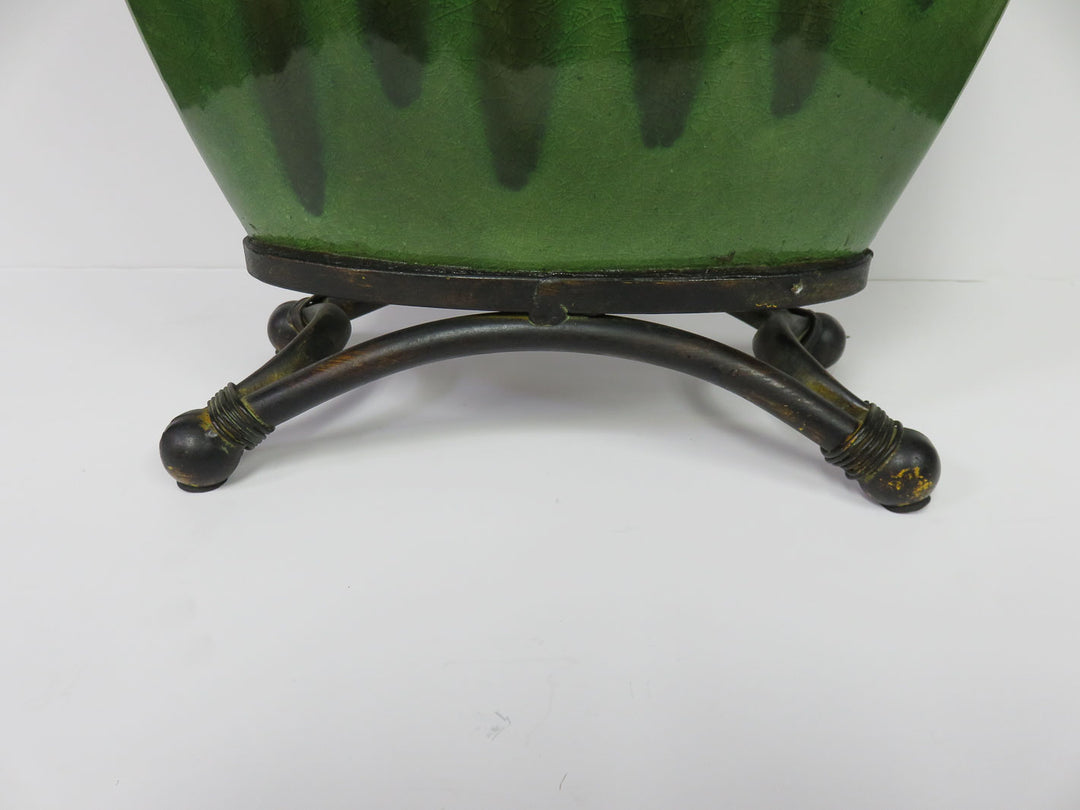 Oblong Vase with Handles