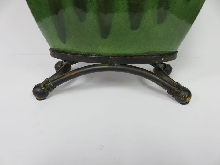 Oblong Vase with Handles