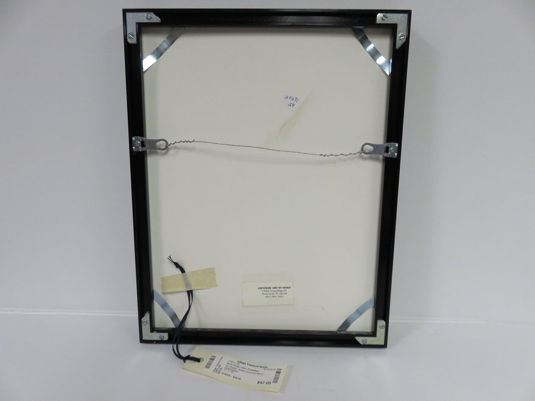 Japanese Fabric Shadowbox